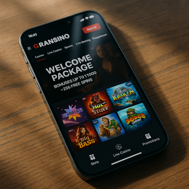 Gransino - Mobile Casino App - Responsive Gaming